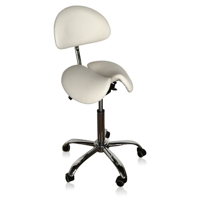 Saddle Style Split Seat Ergonomic Saddle Chair or Stool