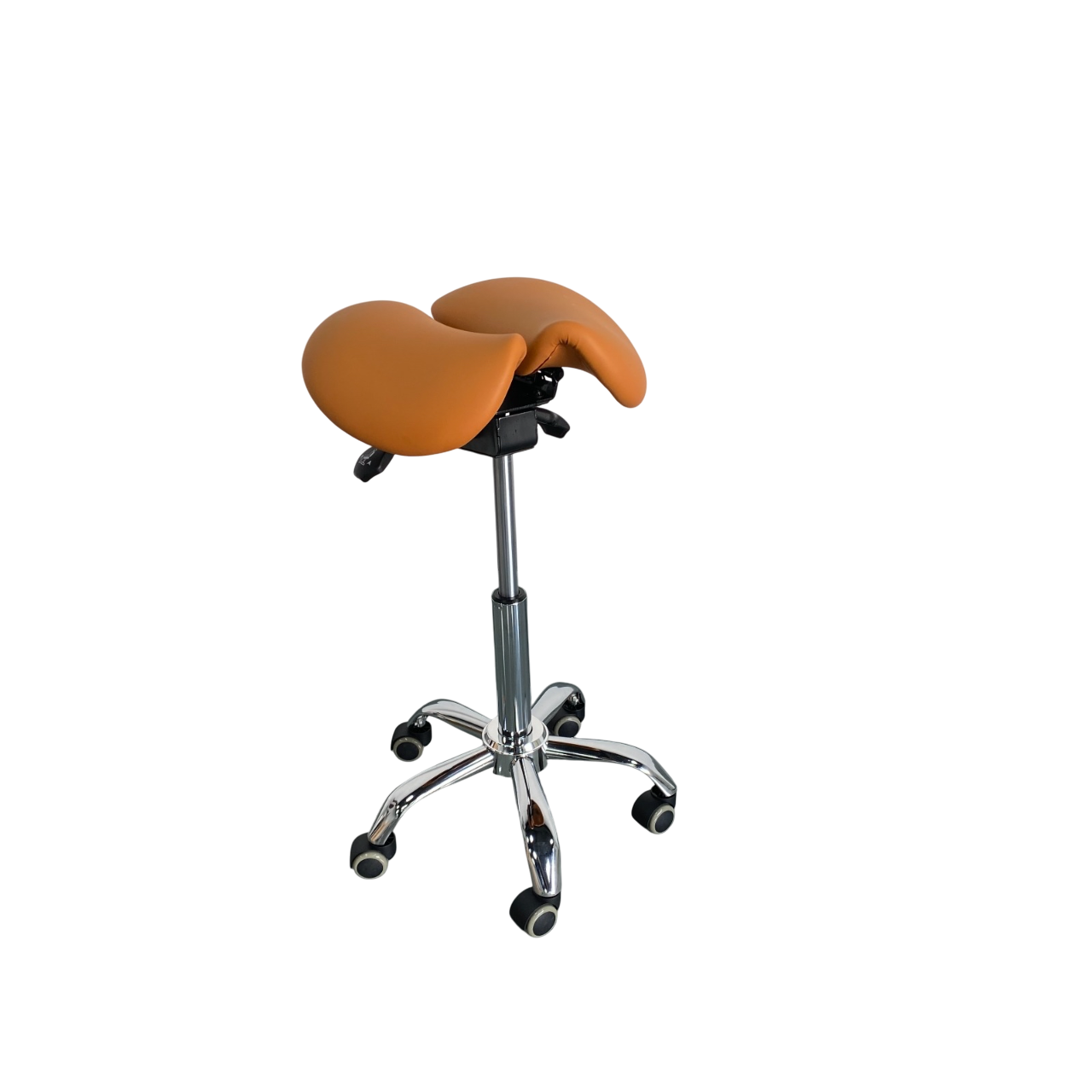 Saddle Style Split Seat Ergonomic Saddle Chair or Stool