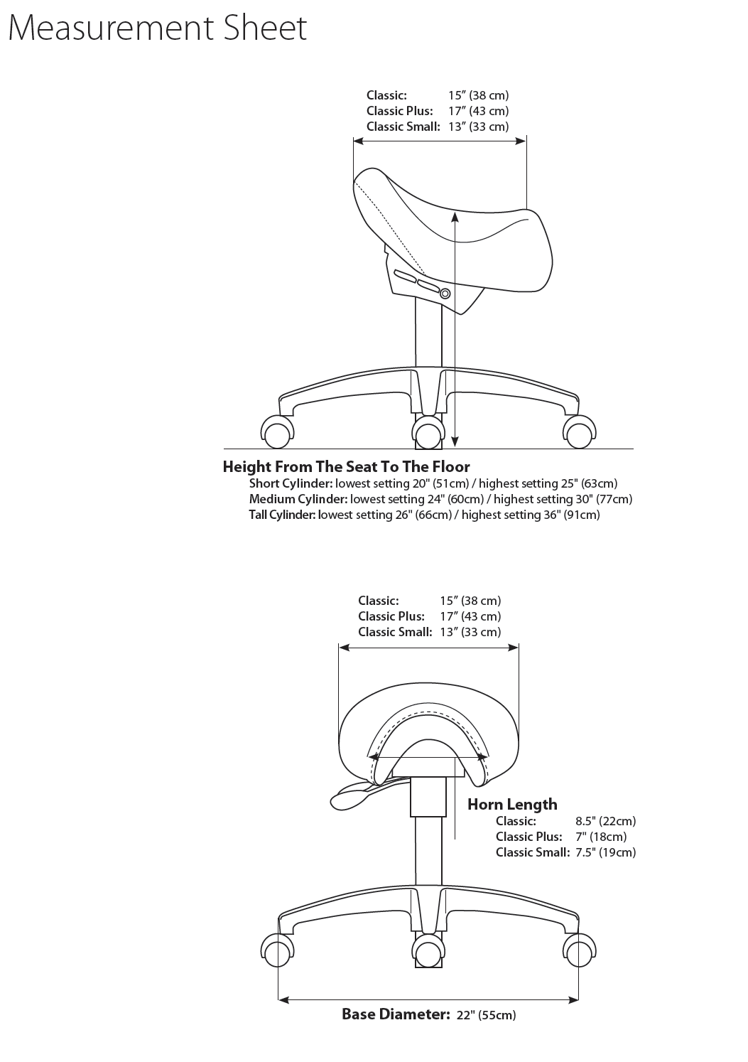 The Original Ergonomic Saddle Chair