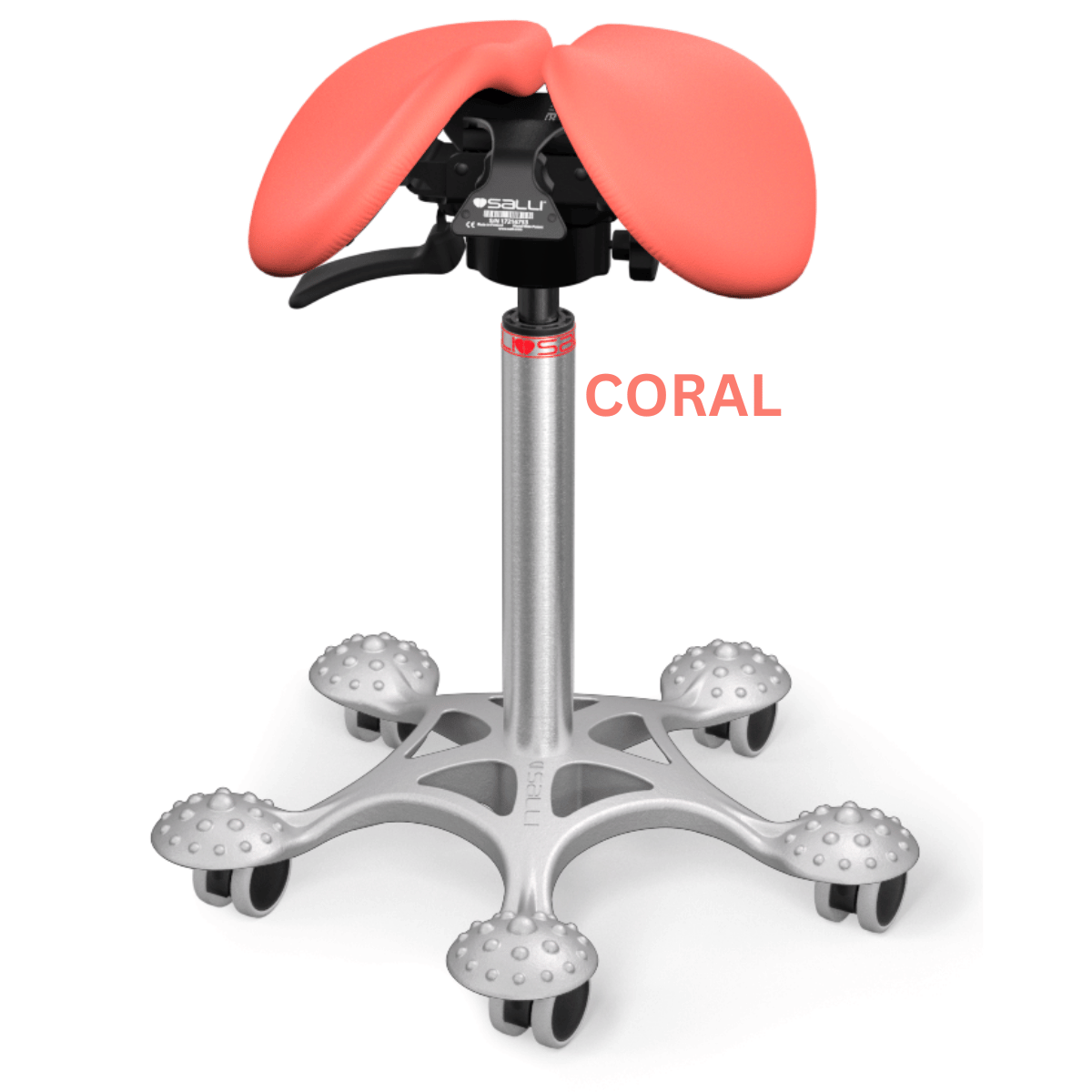 MultiAdjuster Saddle Chair with Adjustable Seat Width