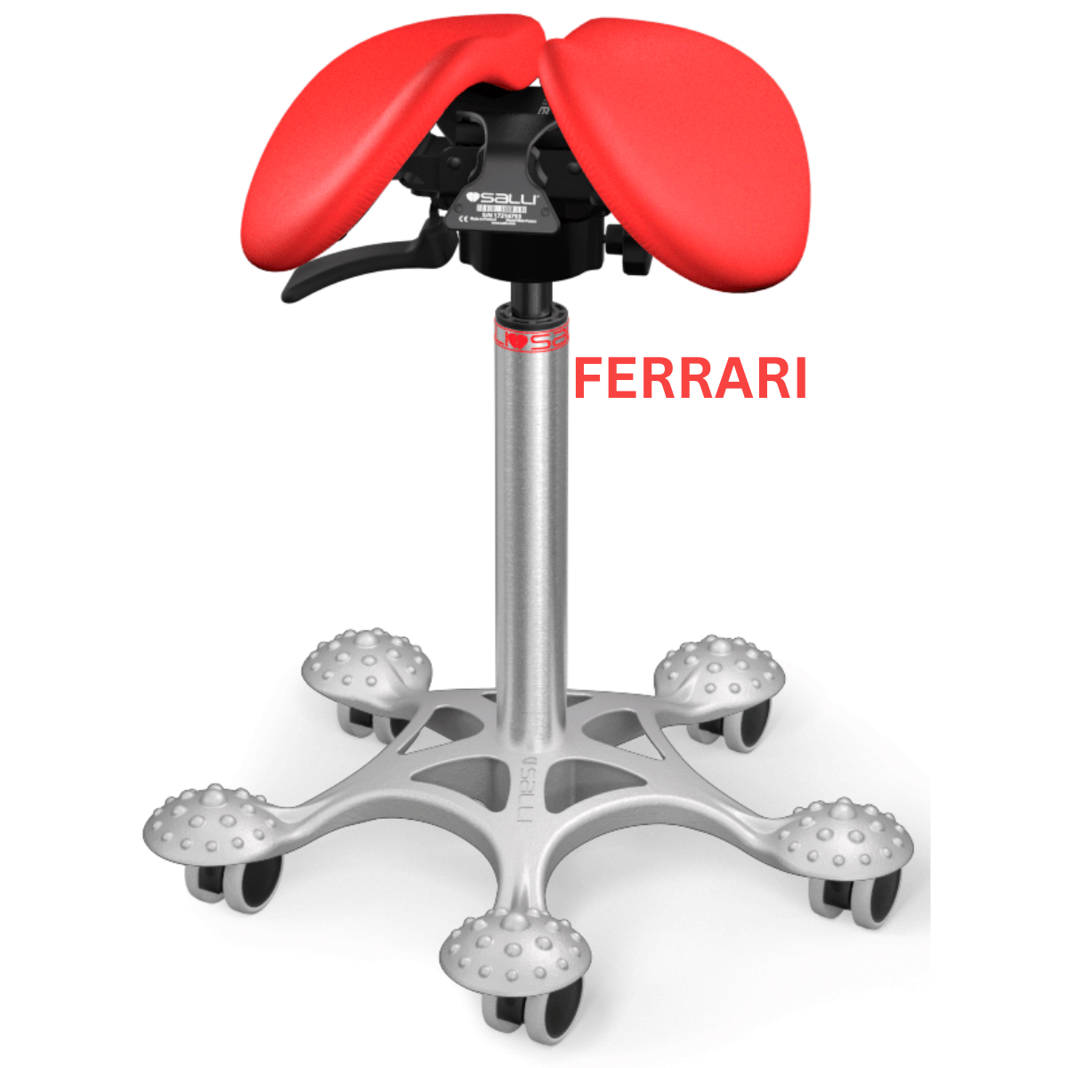 MultiAdjuster Saddle Chair with Adjustable Seat Width