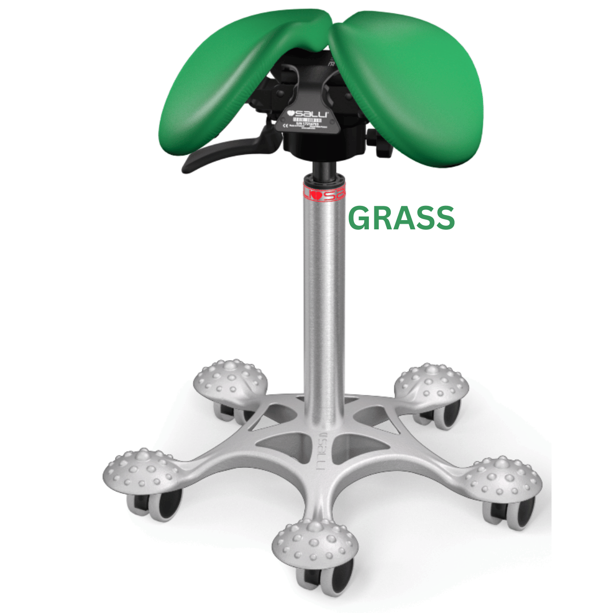 MultiAdjuster Saddle Chair with Adjustable Seat Width