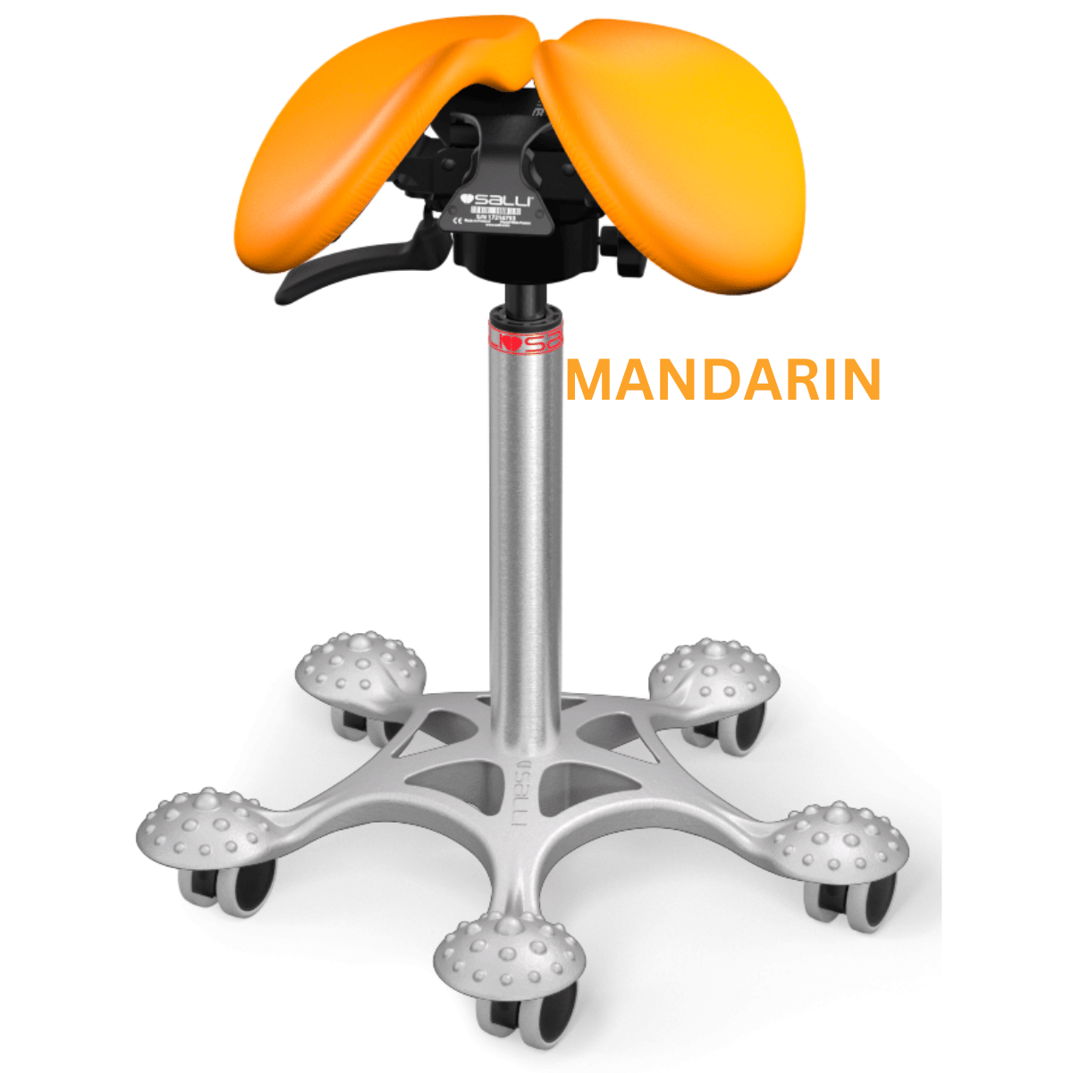 MultiAdjuster Saddle Chair with Adjustable Seat Width
