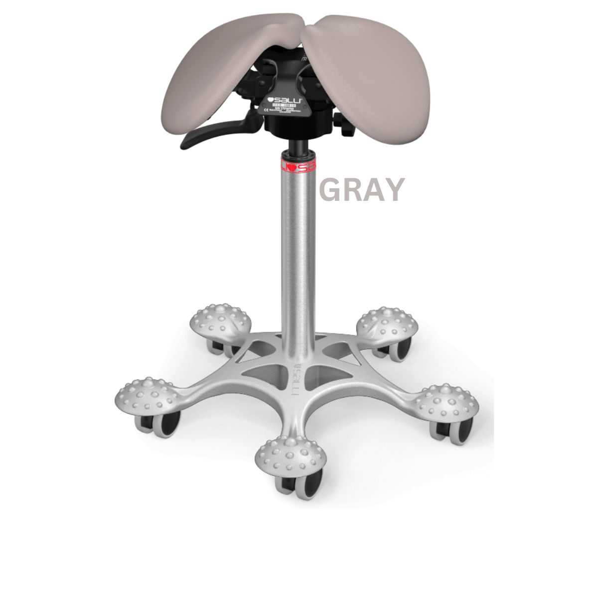 MultiAdjuster Saddle Chair with Adjustable Seat Width