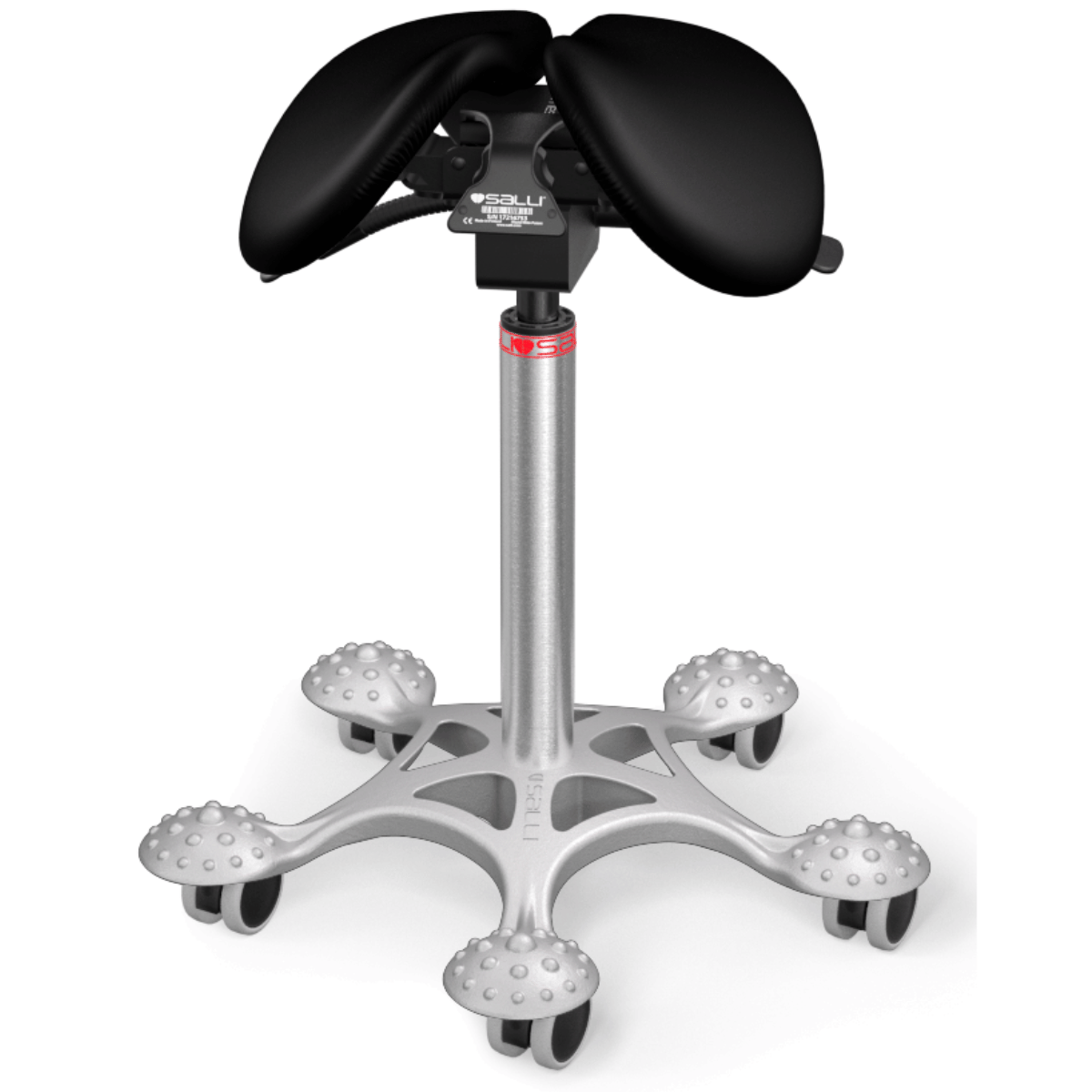 MultiAdjuster Saddle Chair with Adjustable Seat Width
