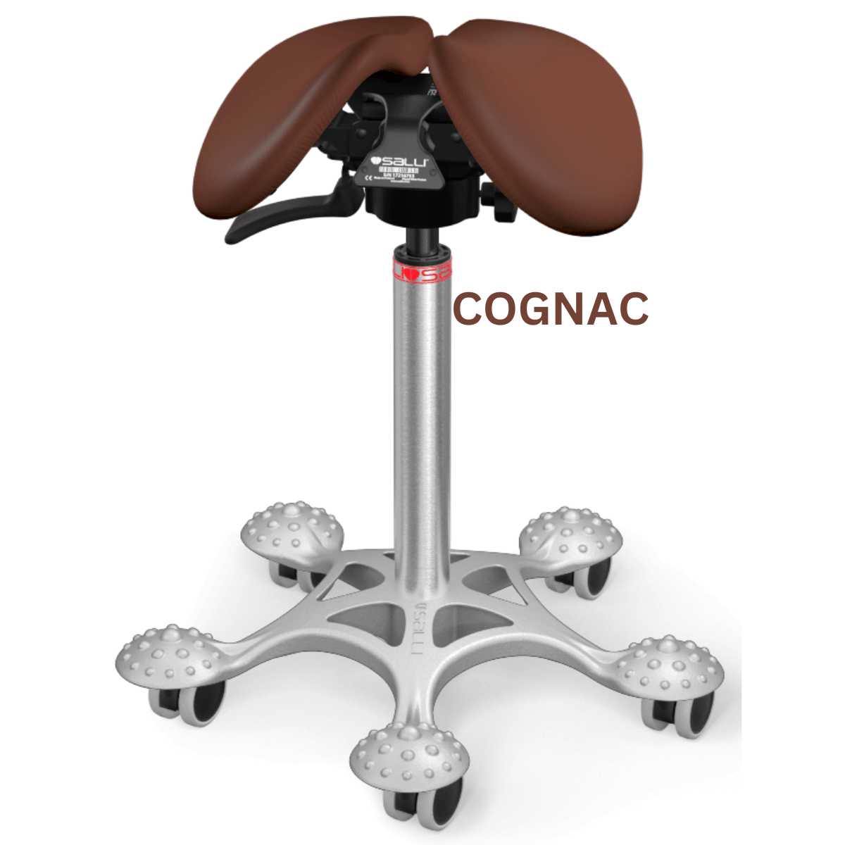 MultiAdjuster Saddle Chair with Adjustable Seat Width