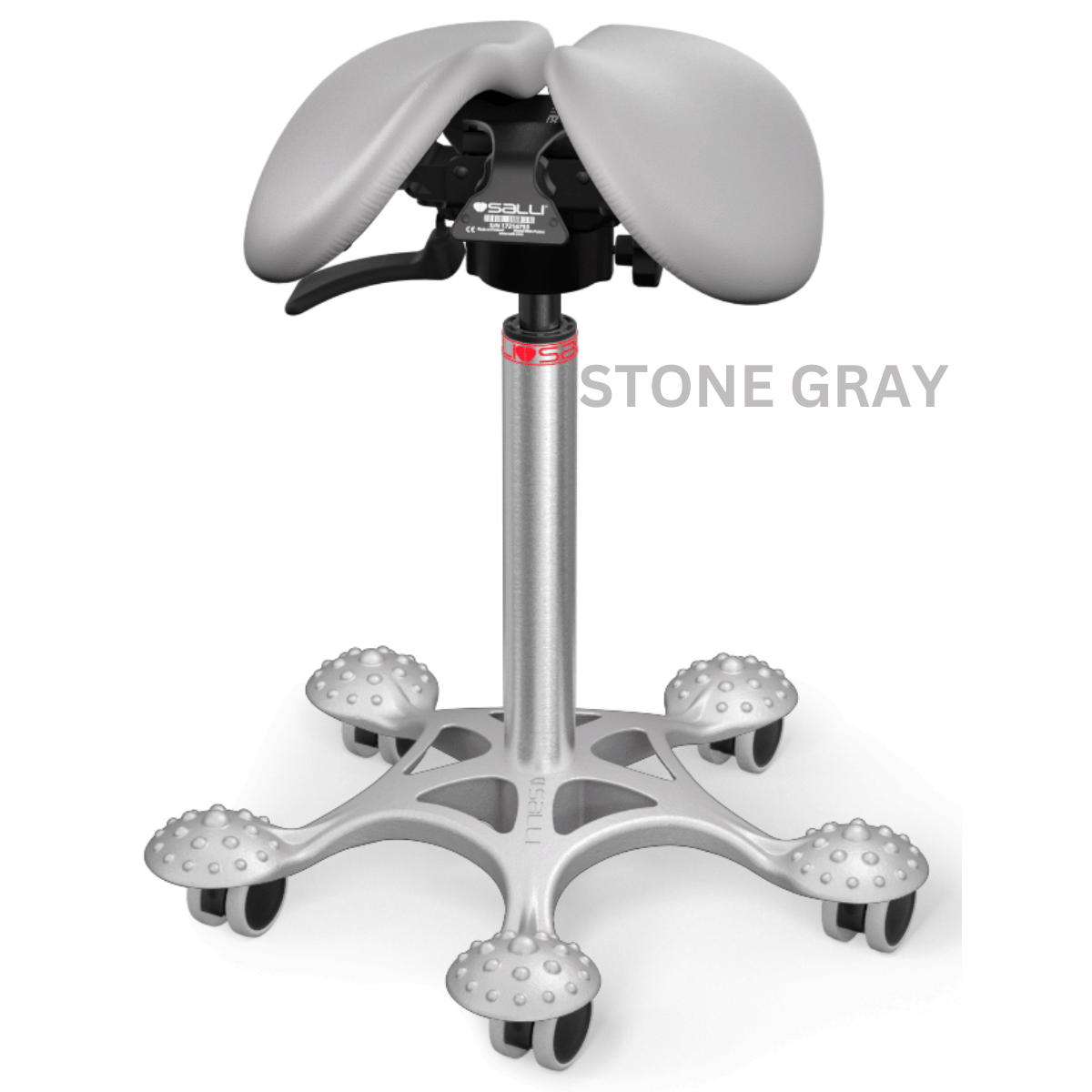 MultiAdjuster Saddle Chair with Adjustable Seat Width