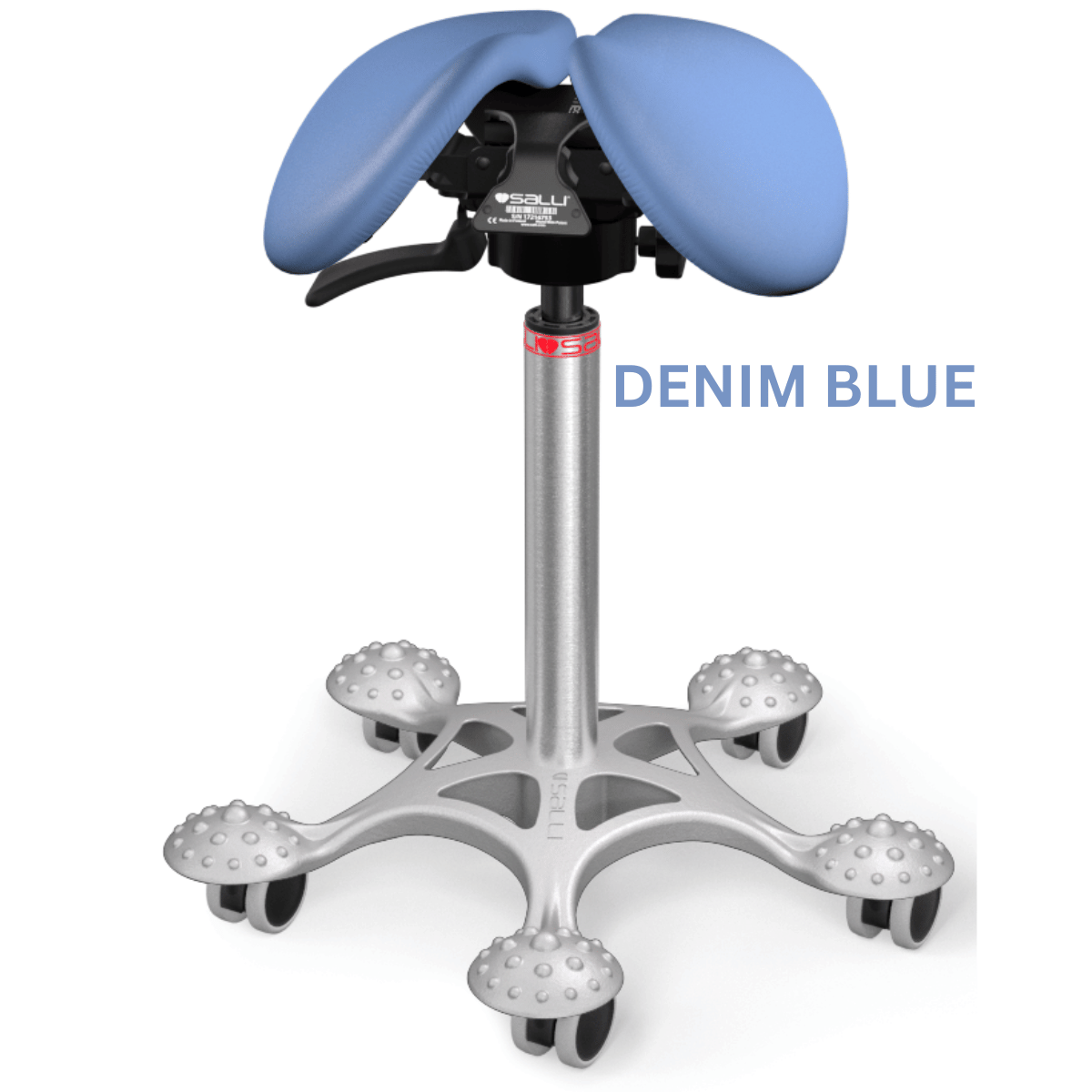 MultiAdjuster Saddle Chair with Adjustable Seat Width