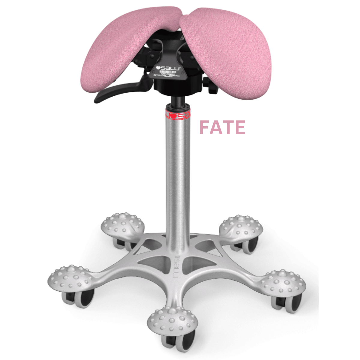 MultiAdjuster Saddle Chair with Adjustable Seat Width
