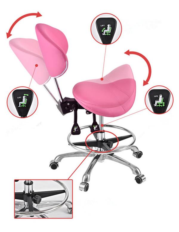 Ergonomic Saddle Seat for Medical & Dental Use