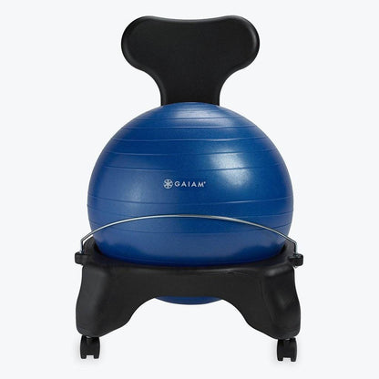 Classic Balance Yoga Ergonomic Ball Chair for Office or Home