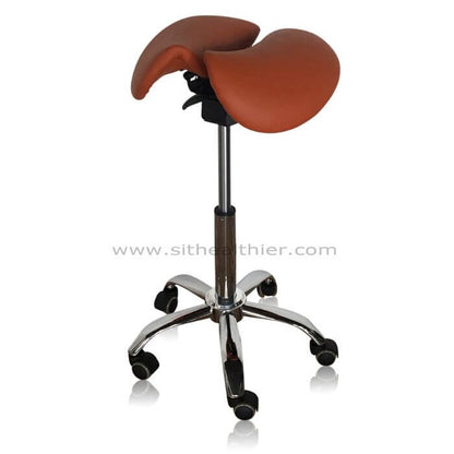 Saddle Style Split Seat Ergonomic Saddle Chair or Stool