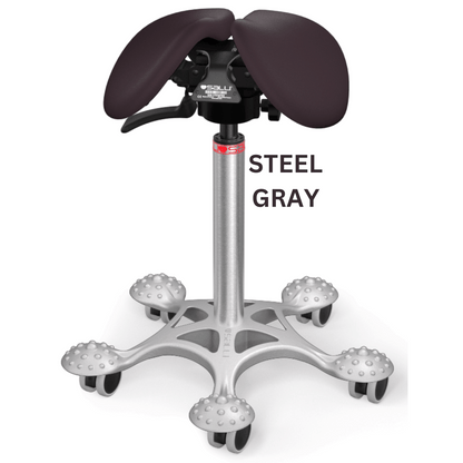 MultiAdjuster Saddle Chair with Adjustable Seat Width